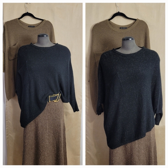 Symetrical Sweater / M / pair - Picture 3 of 5